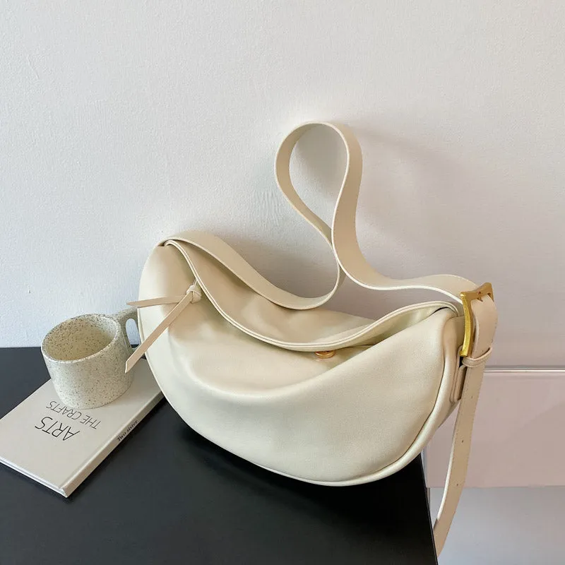 Crossbody Bags for Women Large Capacity Luxury Handbags Solid Soft Shoulder Bags Female Casual Travel Bag Vintage