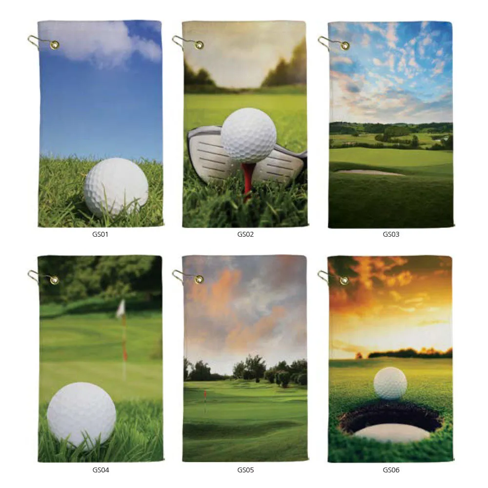 Customizable Mardi Gras Golf Towel