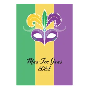 Customizable Mardi Gras Golf Towel