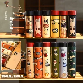 Cute Pocket Thermos Cup - 316 Stainless Steel
