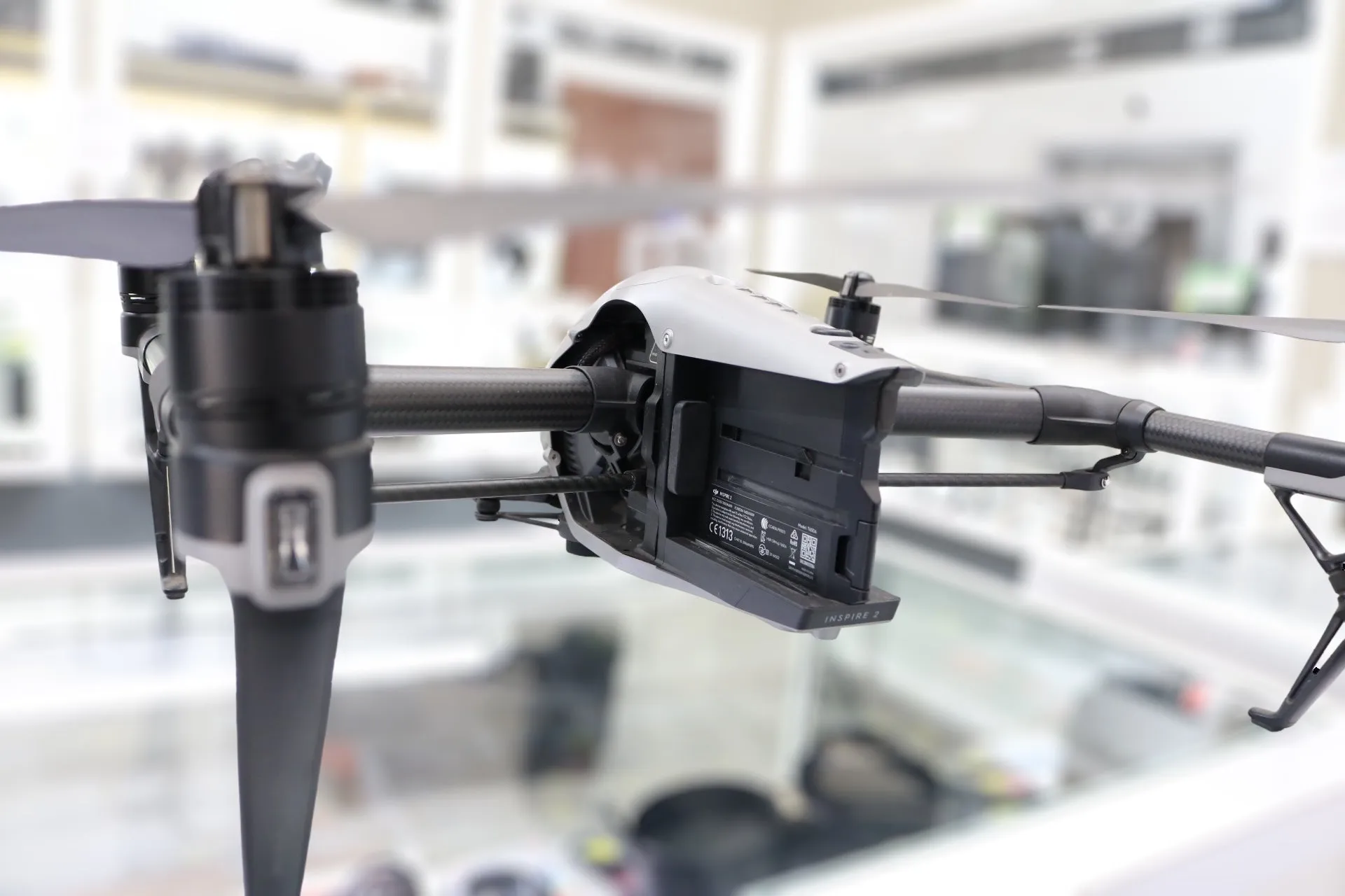 DJI Inspire 2 Drone Dual Camera Dual Remote Rolling Case Bundle