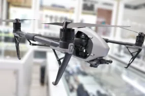 DJI Inspire 2 Drone Dual Camera Dual Remote Rolling Case Bundle
