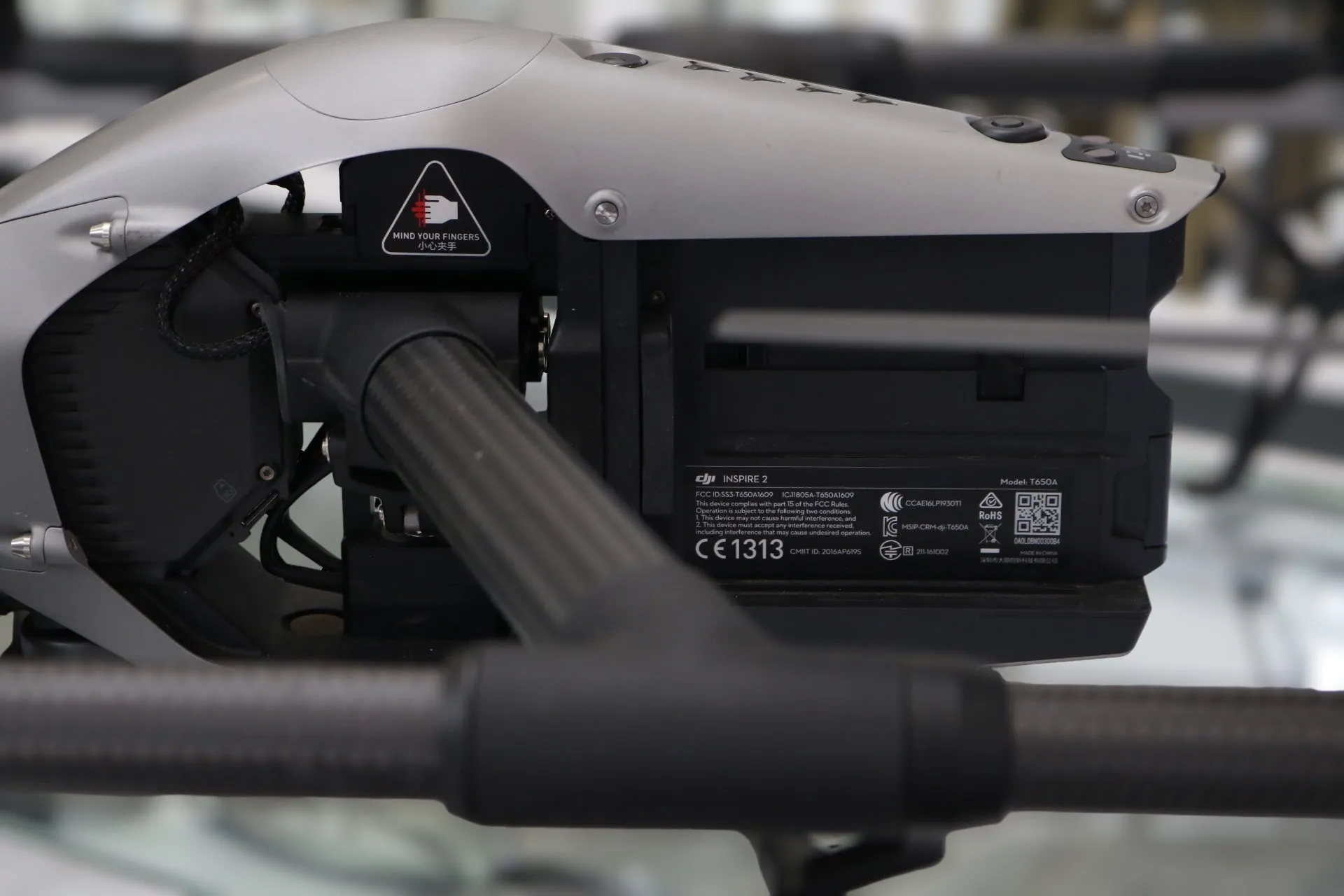 DJI Inspire 2 Drone Dual Camera Dual Remote Rolling Case Bundle