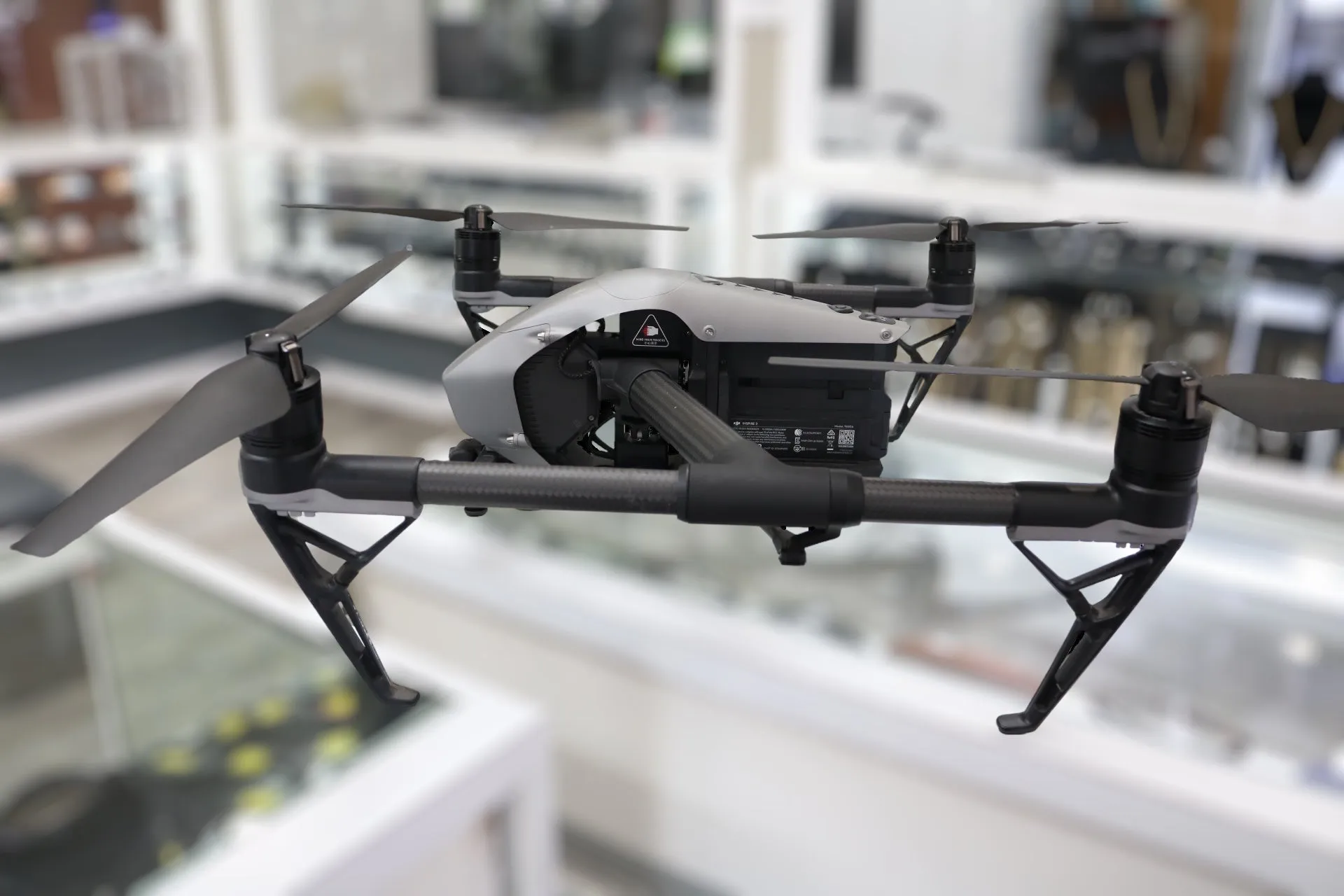DJI Inspire 2 Drone Dual Camera Dual Remote Rolling Case Bundle