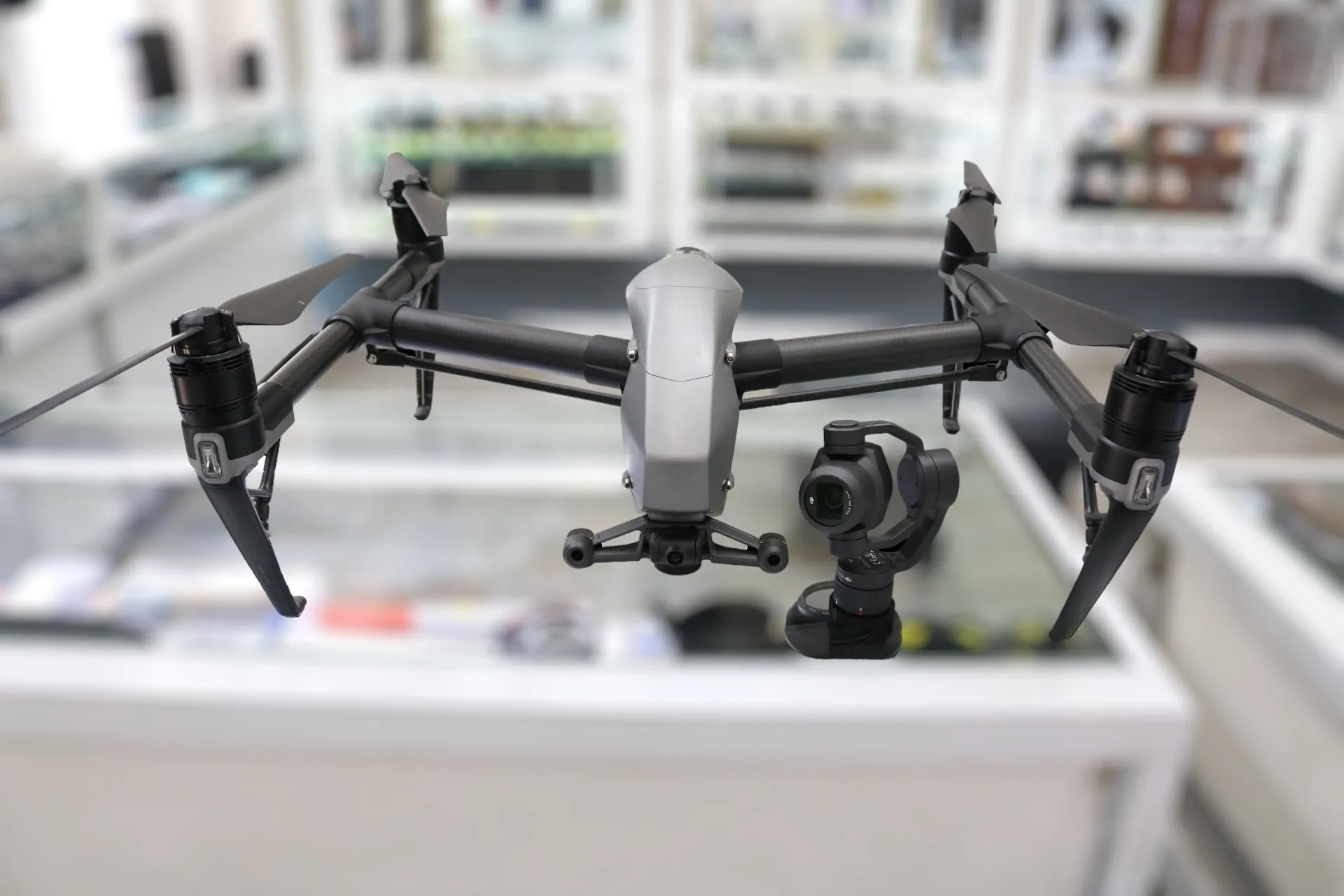 DJI Inspire 2 Drone Dual Camera Dual Remote Rolling Case Bundle