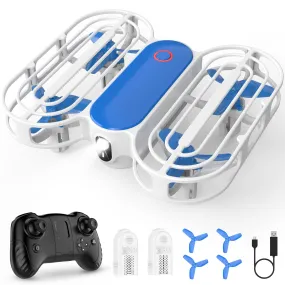 Drone for Kids, Drone with Altitude-Hold, 3D Flip, Circle Fly, Self-Rotation, Headless Mode, 3 Speed Modes, Palm Take-Off