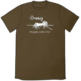 Droney the Friendly Drone Shirt by Tom Tomorrow