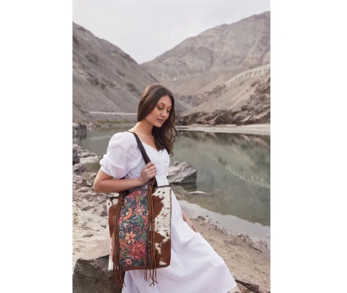DUENDE CANVAS & HAIRON BAG