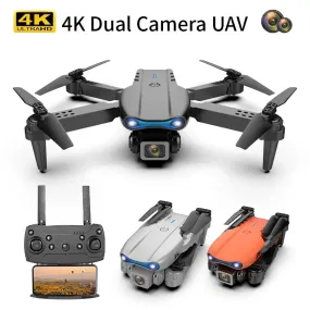 E99 K3 4K Camera Drone - Foldable Quadcopter with Dual Lens FPV