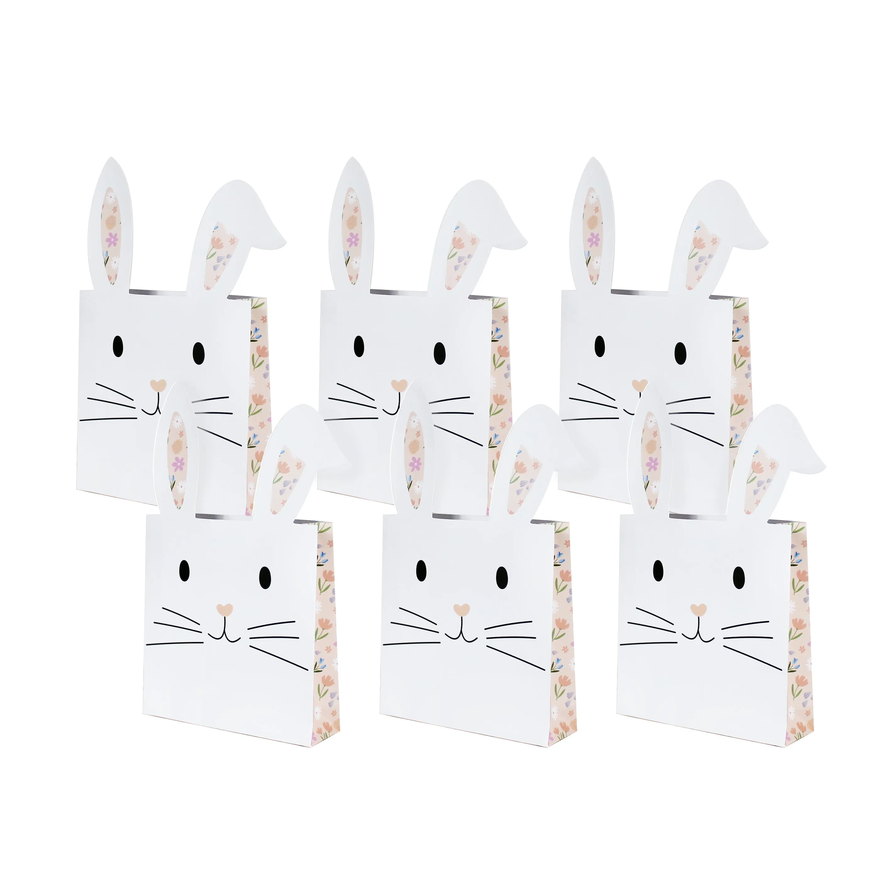 Easter Bunny Favor Bags, 6 Ct