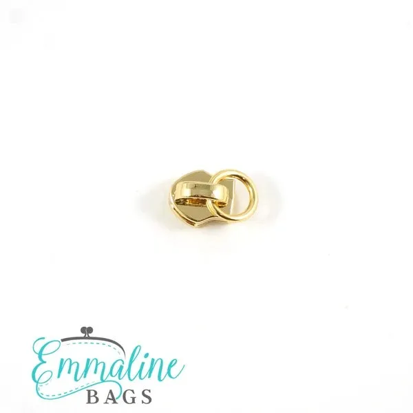 Emmaline Zipper Sliders With Ring - SIZE 5