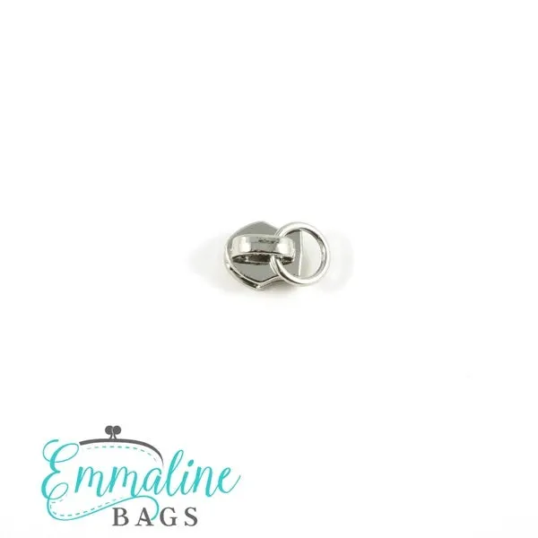 Emmaline Zipper Sliders With Ring - SIZE 5
