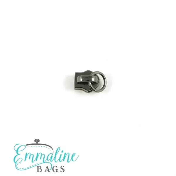 Emmaline Zipper Sliders With Ring - SIZE 5