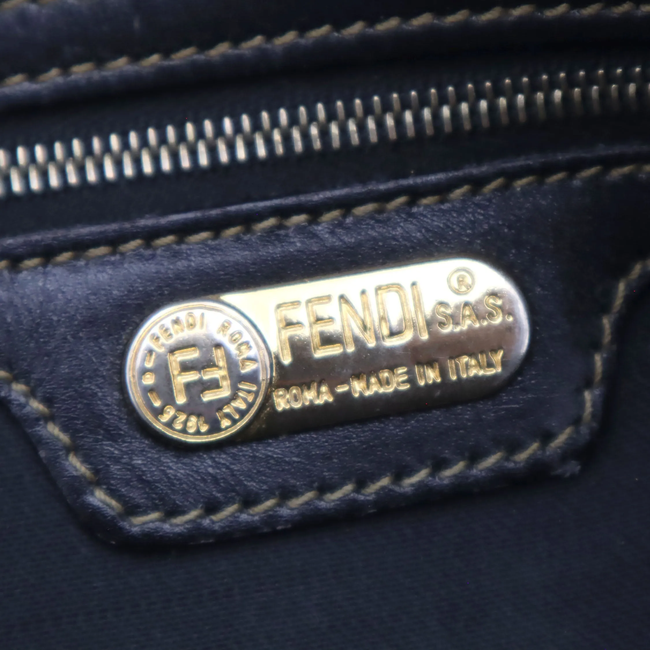Fendi Canvas Crossbody Bag
