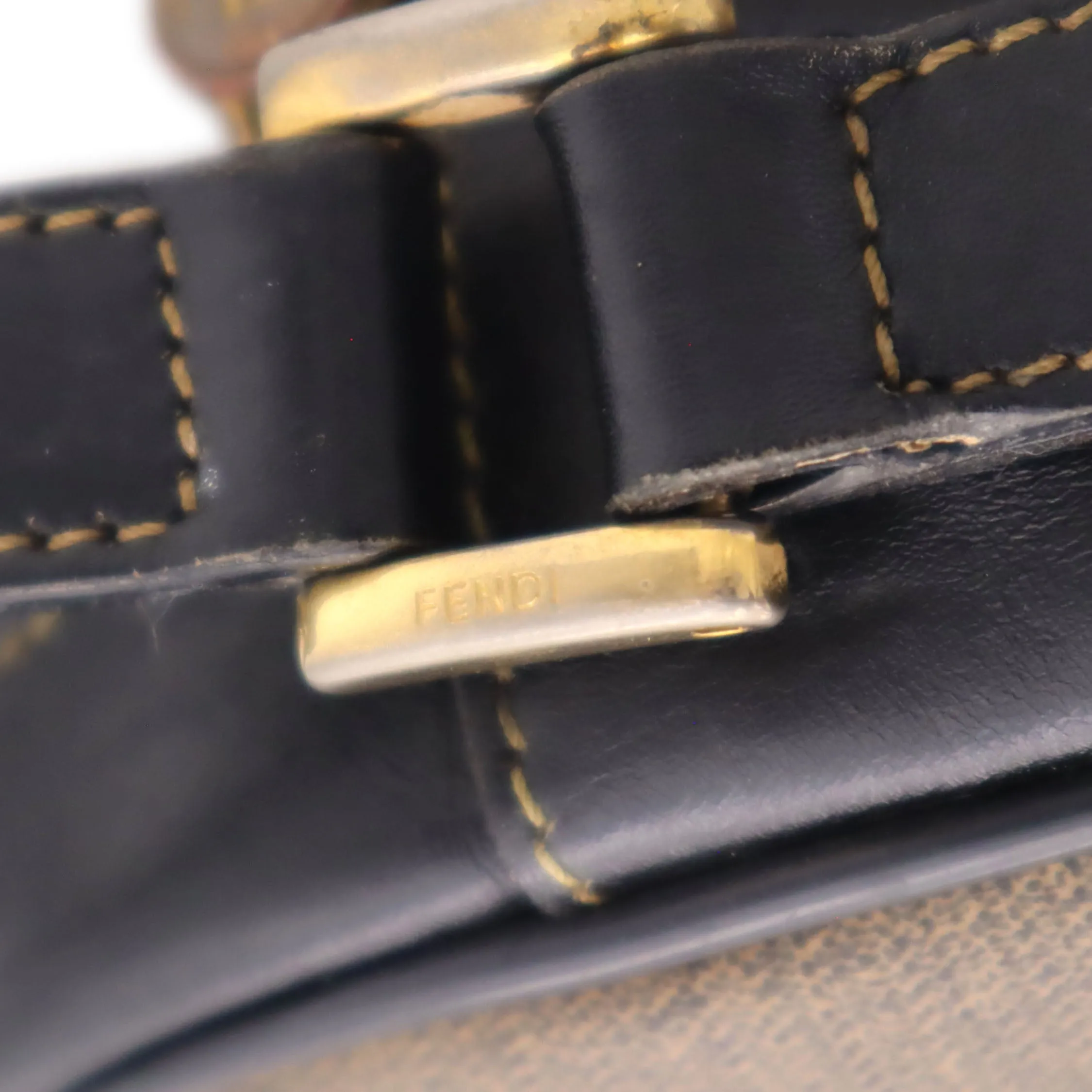 Fendi Canvas Crossbody Bag