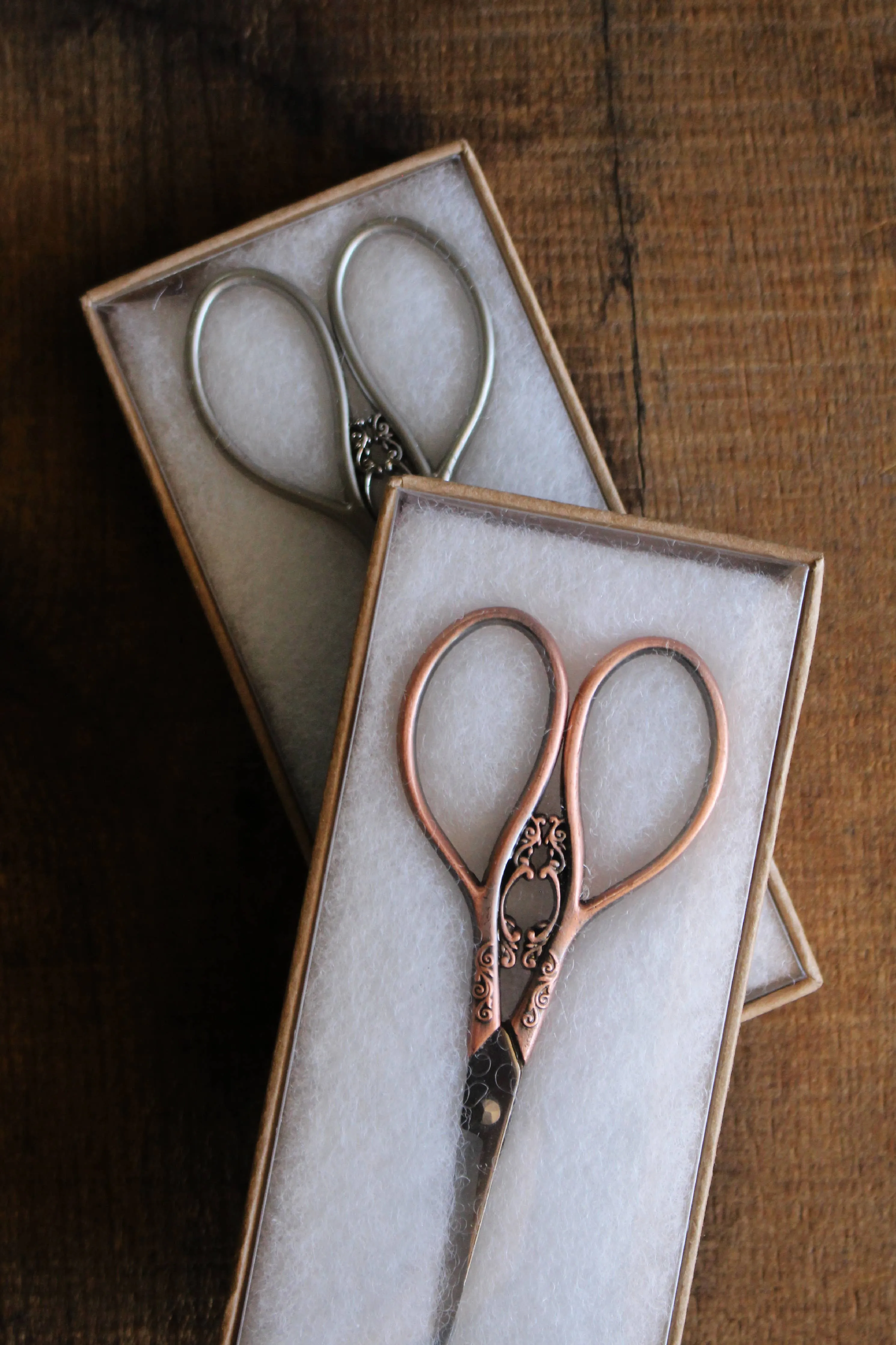 Floral Teardrop Scissors