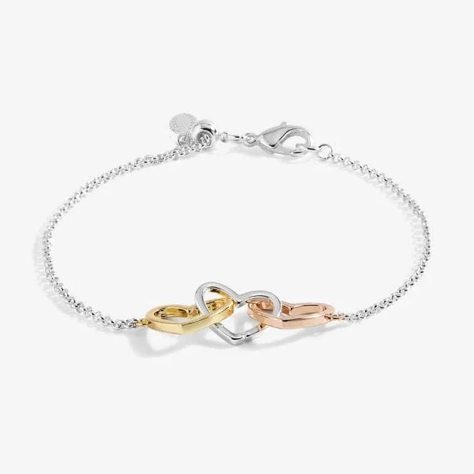 Florence Linked Hearts Bracelet 5891