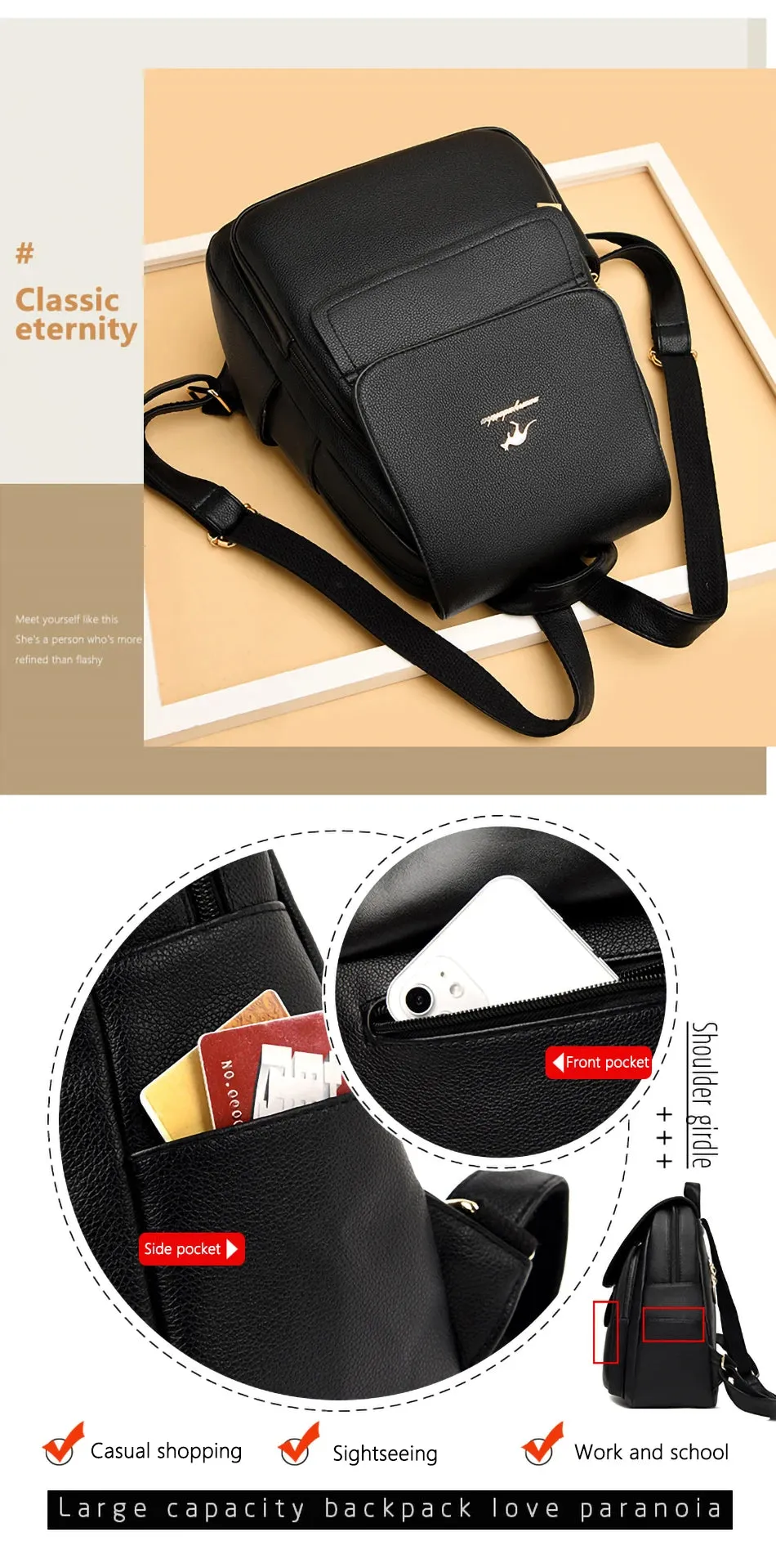 Funki Buys | Bags | Backpacks | Women's Luxury Backpack Bag