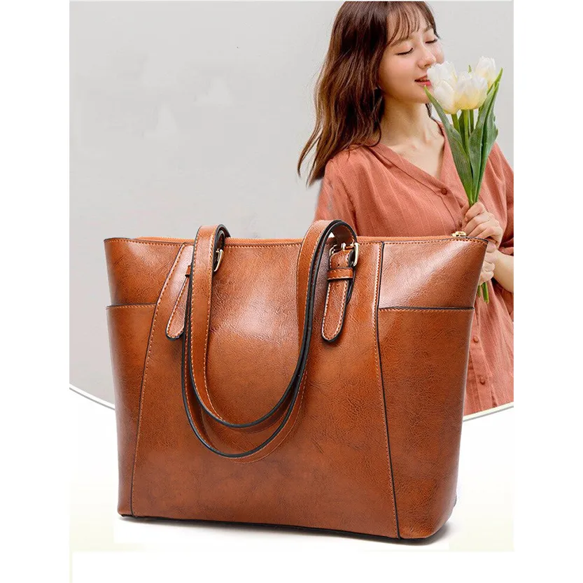 Funki Buys | Bags | Handbags | Women's Leather Tote Work Bag