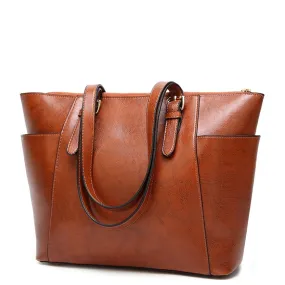 Funki Buys | Bags | Handbags | Women's Leather Tote Work Bag