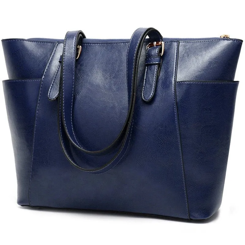 Funki Buys | Bags | Handbags | Women's Leather Tote Work Bag