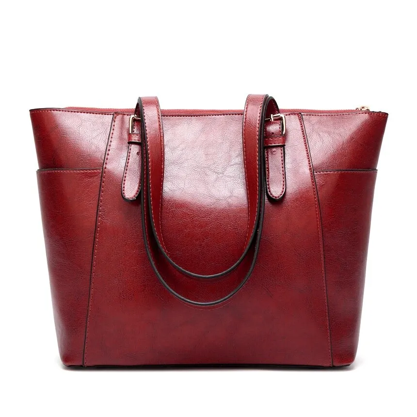 Funki Buys | Bags | Handbags | Women's Leather Tote Work Bag