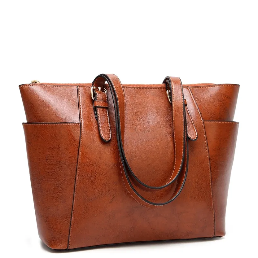 Funki Buys | Bags | Handbags | Women's Leather Tote Work Bag