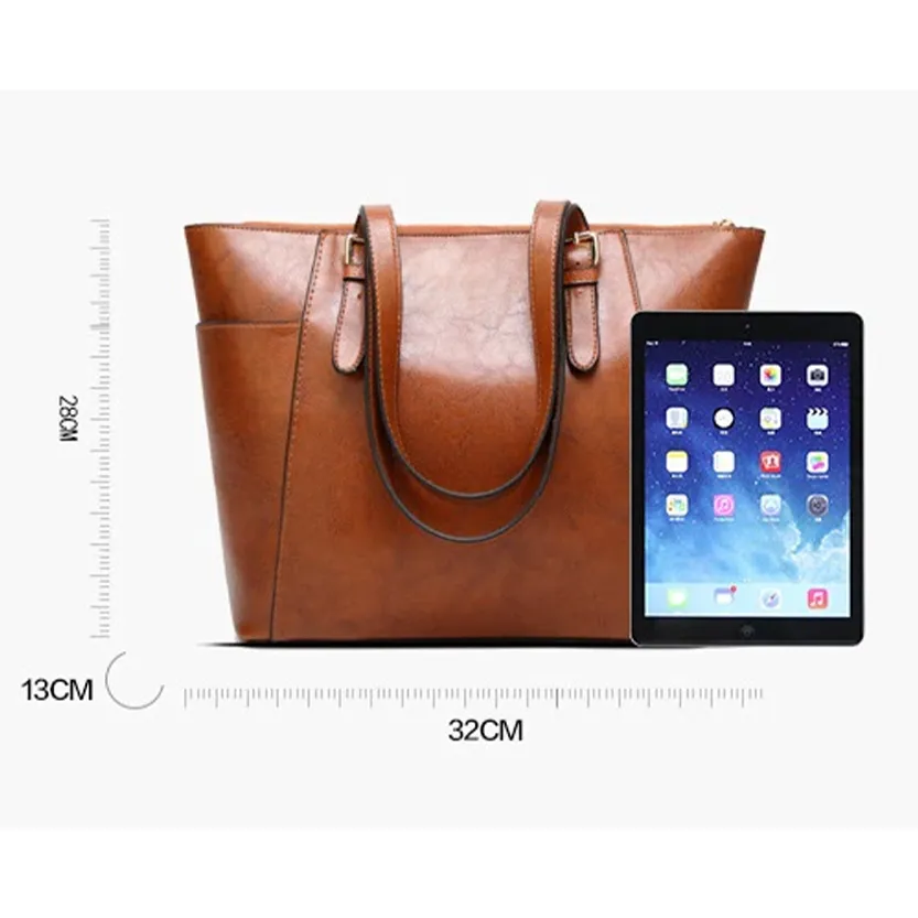 Funki Buys | Bags | Handbags | Women's Leather Tote Work Bag