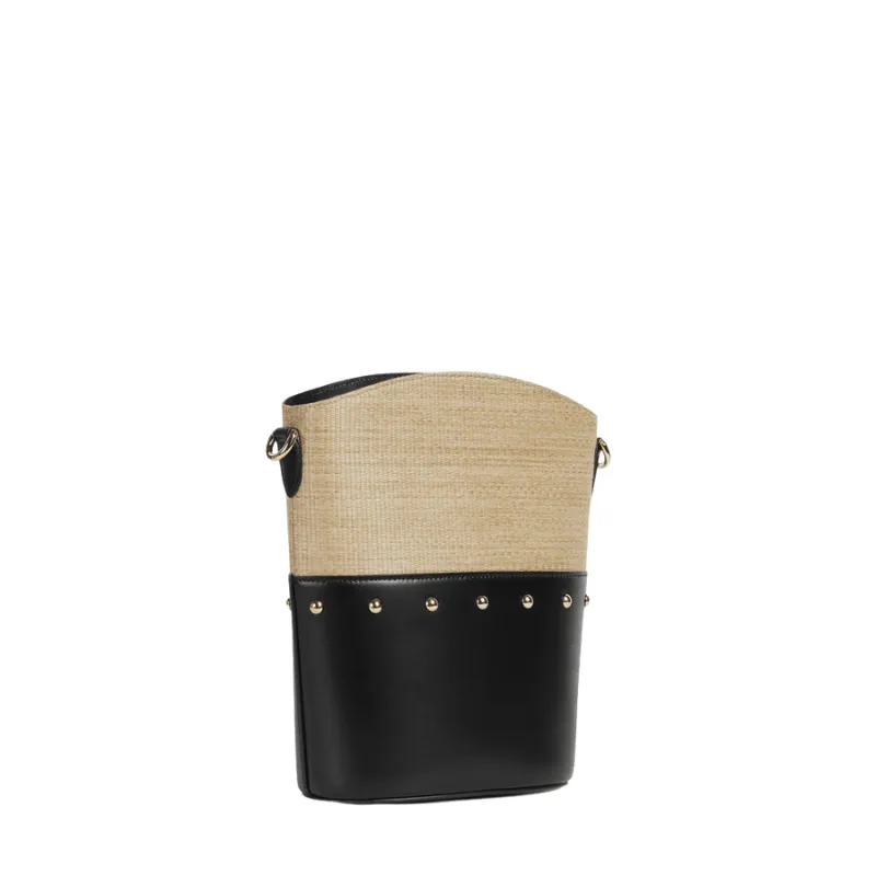 Furla Share Mini Bucket Bag - Deserto   Nero