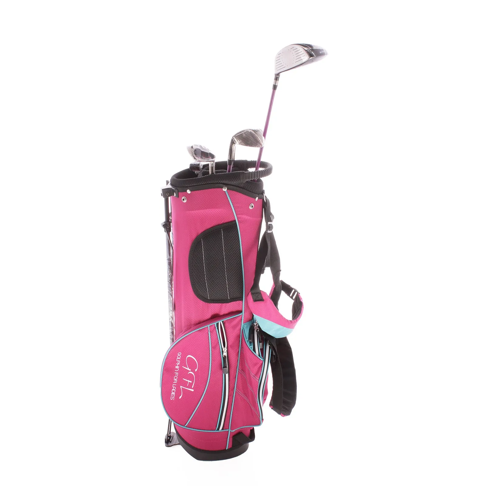 Golphin GFL [Brand New) Graphite Ladies Right Hand Driver,7,9,SW Putter Plus Stand Bag Ladies - Golphin