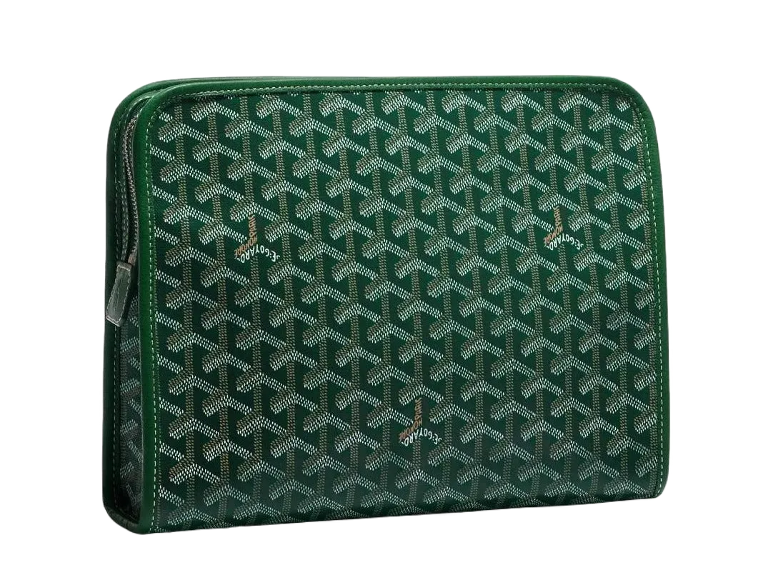 Goyard Jouvence Toiletry Bag "GM Green"