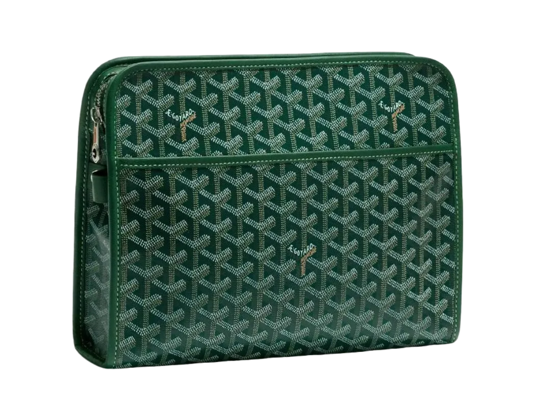 Goyard Jouvence Toiletry Bag "GM Green"