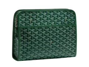 Goyard Jouvence Toiletry Bag "GM Green"