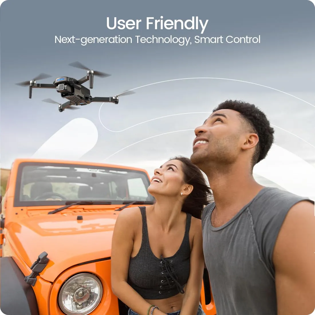 GPS Drone with 4K UHD Camera for Adults Beginner; HS360S 249g Foldable FPV RC Quadcopter
