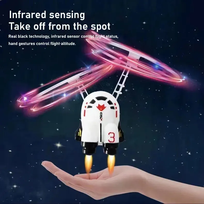 Hand-Controlled Astronaut Drone Toy – High-Tech Flying Fun for Kids