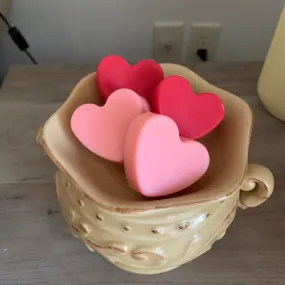 Heart-Shaped Soy Wax Melts
