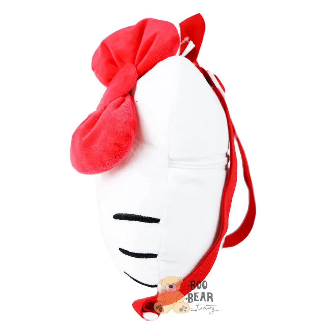 Hello Kitty Soft Plush Mini Backpack With Red Bow | Just for $29.99 | Boo Bear Factory