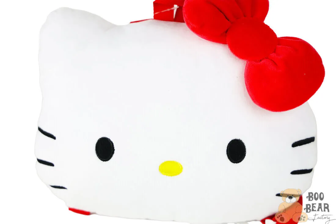 Hello Kitty Soft Plush Mini Backpack With Red Bow | Just for $29.99 | Boo Bear Factory