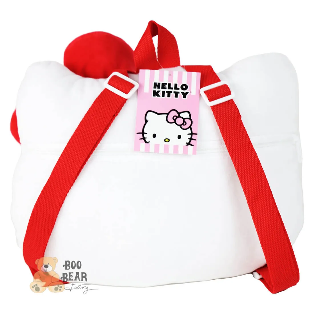Hello Kitty Soft Plush Mini Backpack With Red Bow | Just for $29.99 | Boo Bear Factory