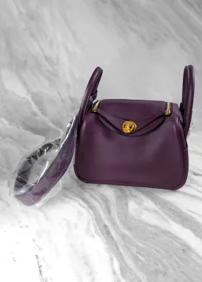 Hermès Taurillon Clemence Mini Lindy Bag