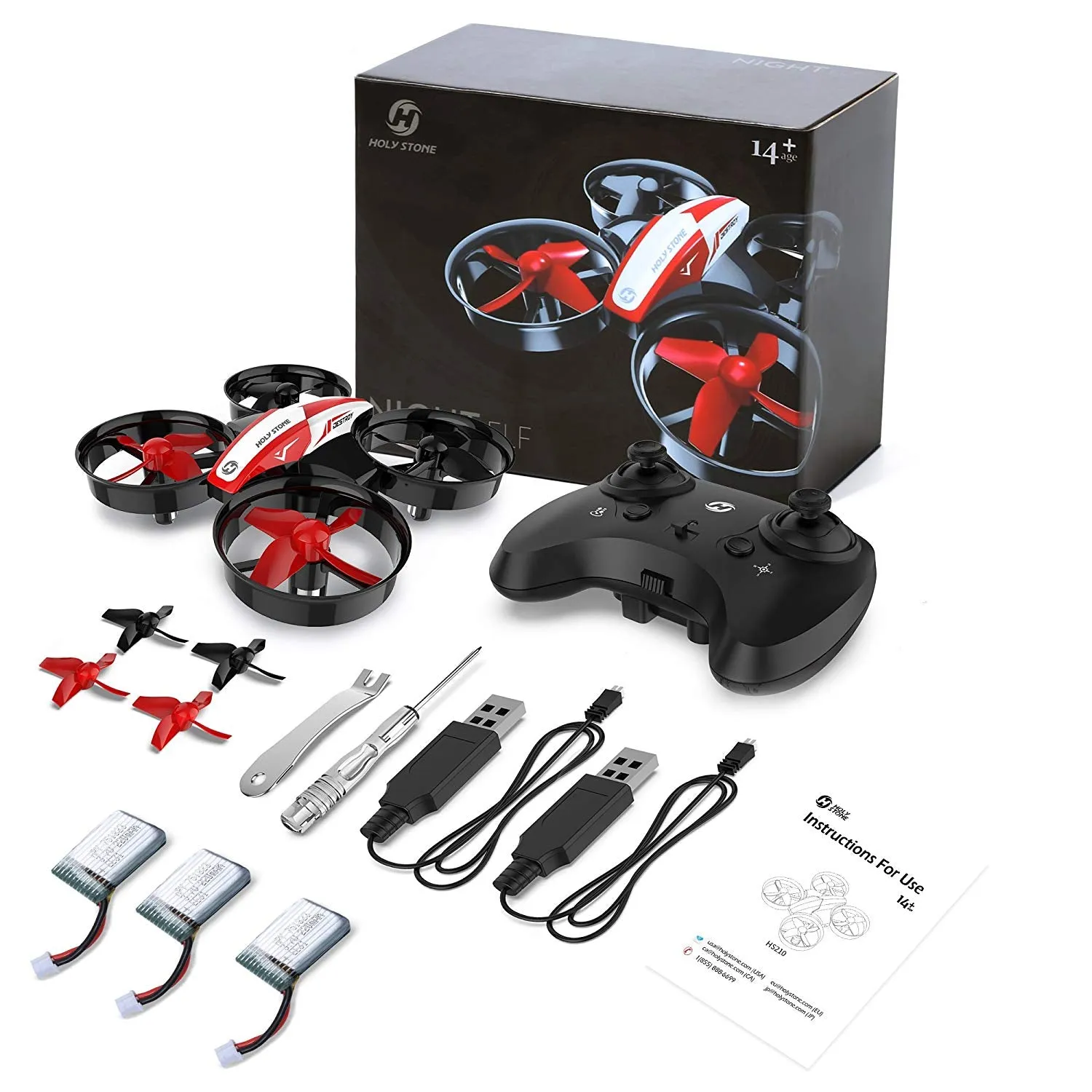 Holy Stone HS210 Mini Drone RC Nano Quadcopter Best Drone for Kids and Beginners