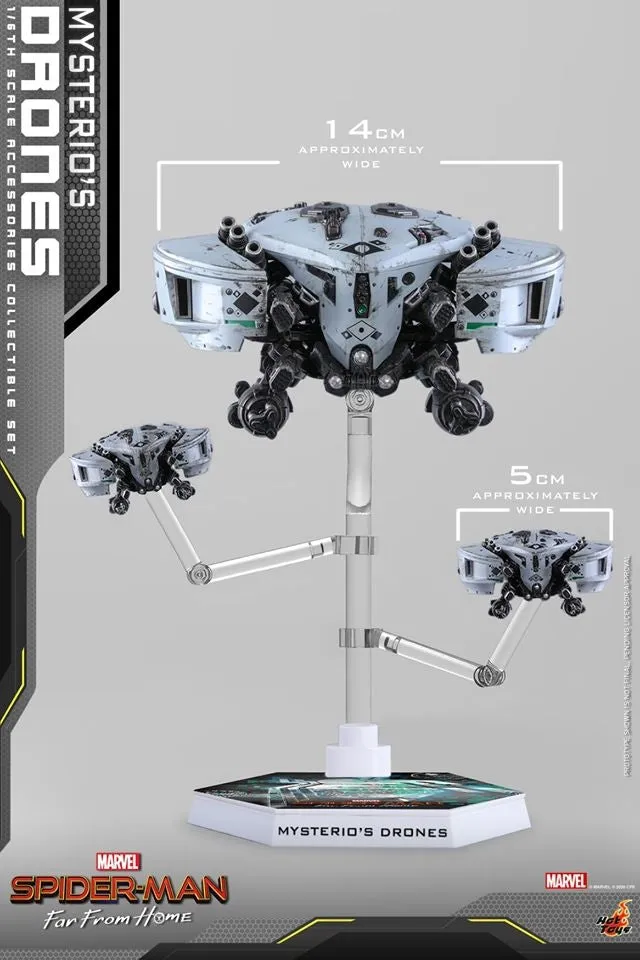 Hot Toys - ACS011 - Spider-Man: Far From Home - 1/6th scale Mysterio's Drones Accessories Collectible Set