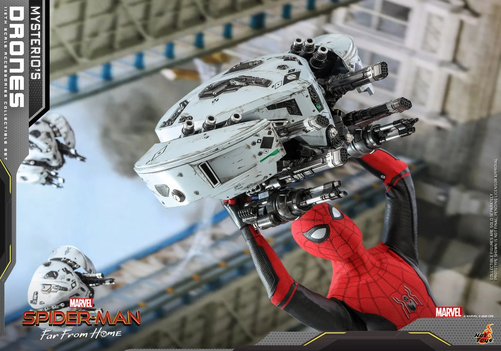 Hot Toys - ACS011 - Spider-Man: Far From Home - 1/6th scale Mysterio's Drones Accessories Collectible Set