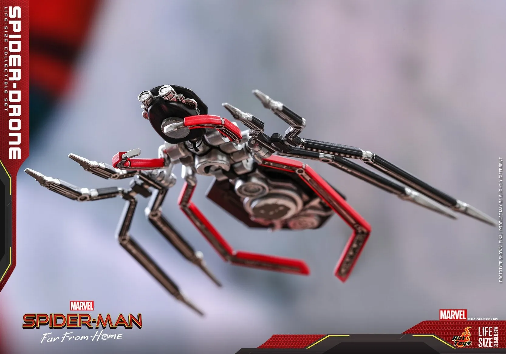 Hot Toys - LMS011 - Spider-Man: Far From Home - Spider-Drone Life-Size Collectible Set