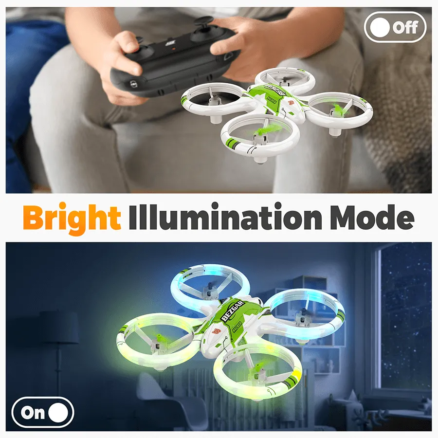 HQ055 Mini RC Drone for Beginners with Lighting Effect
