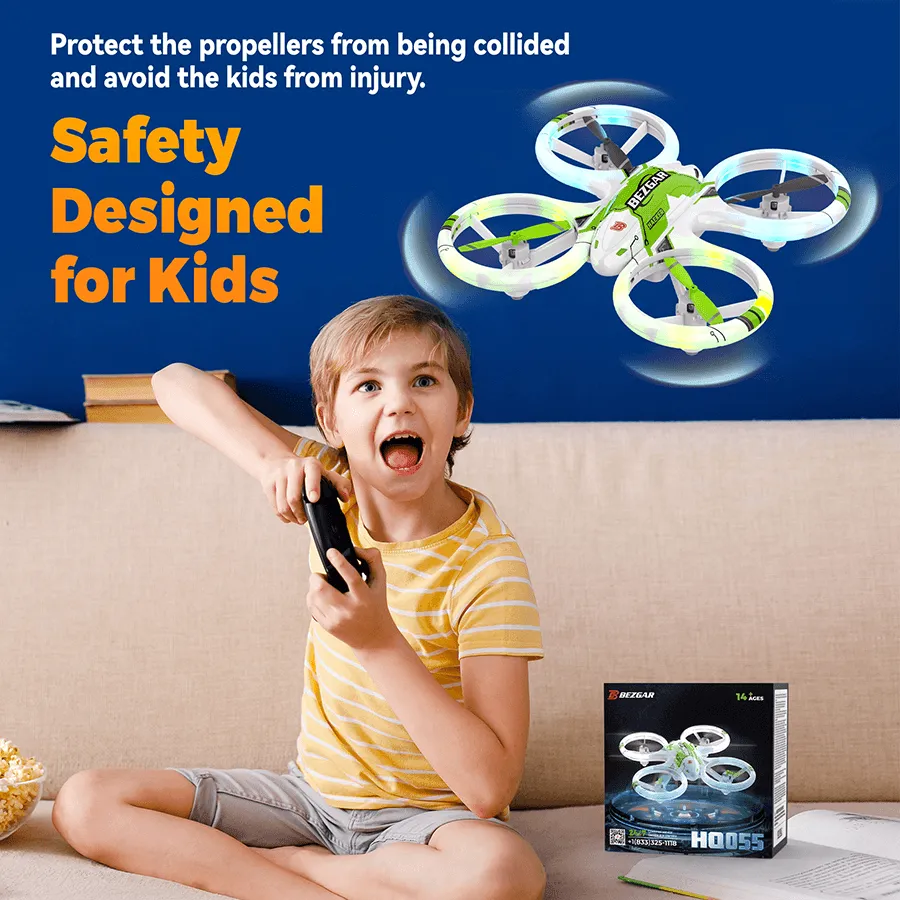HQ055 Mini RC Drone for Beginners with Lighting Effect
