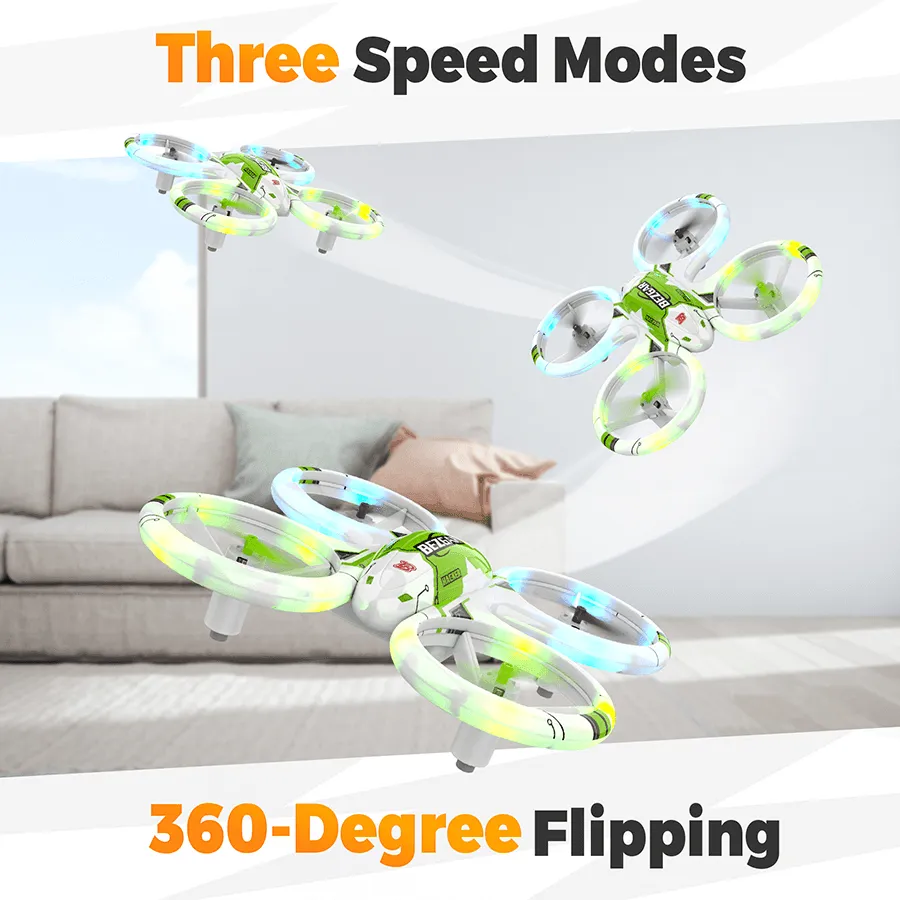 HQ055 Mini RC Drone for Beginners with Lighting Effect