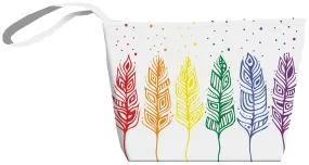 Indigenous Tote - Pride Feathers