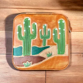 Jewellery Box Tan Cactus