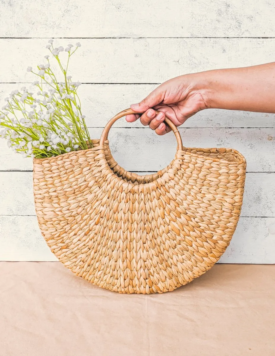 Kauna Grass U Shaped Tote Bag